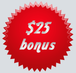 $25 bonus